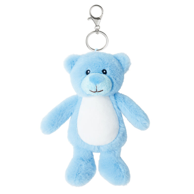 Tummi Bear Keyring Teddy Blue